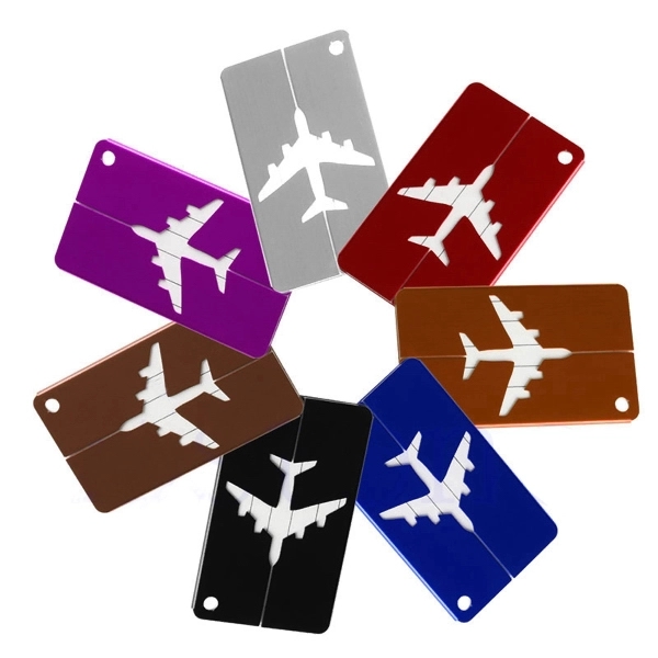Air Plane Luggage Tag 3