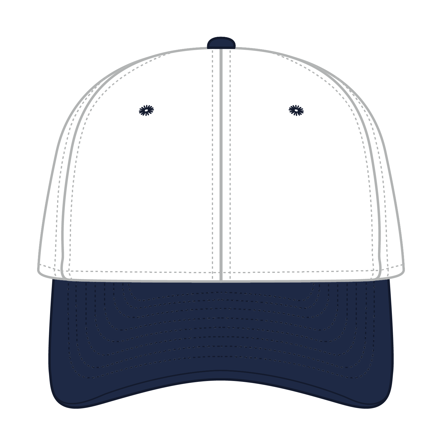 OTTO CAP® OTTO FLEX® Fitted 6 Panel Low Profile Baseball Cap 6