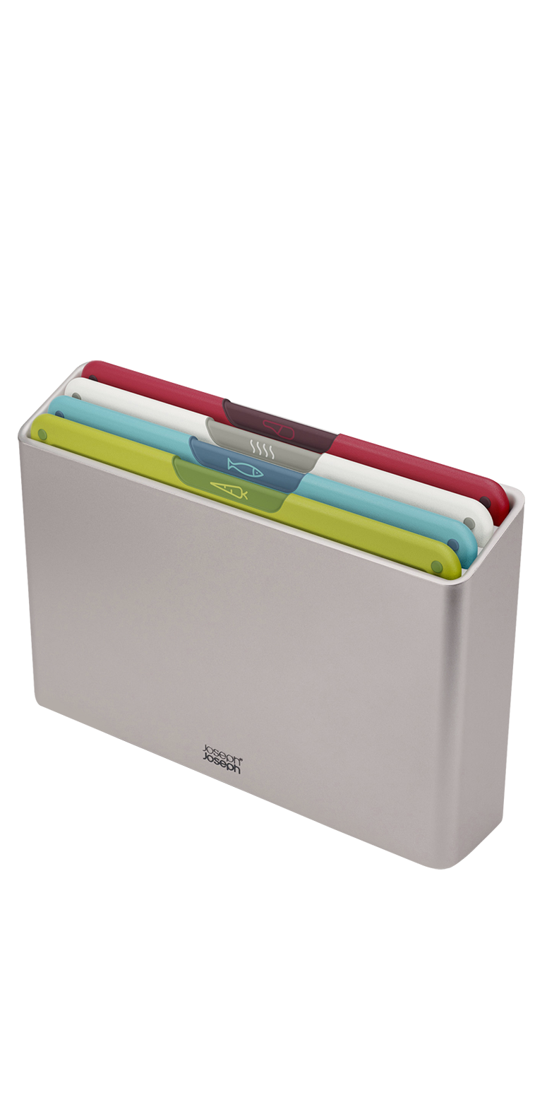Joseph Joseph® Folio™ Steel 4-piece Cut Board Set 5