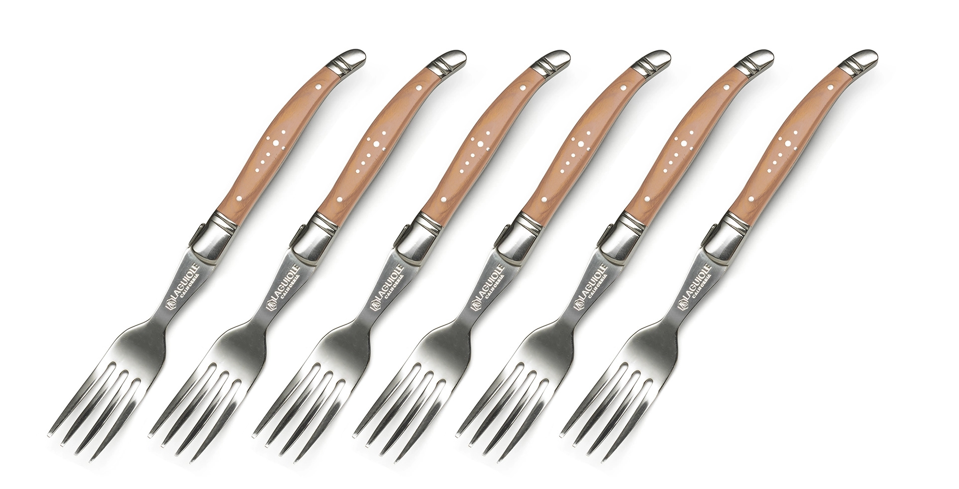 Laguiole California Fork Set (Set of 6) 1