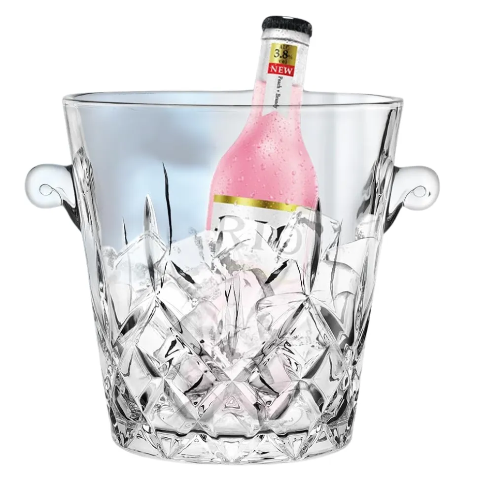 2L Party Glass Ice Bucket 4