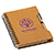 Agenda Recycled Spiral Notebook with Sticky Notes & Pen 2