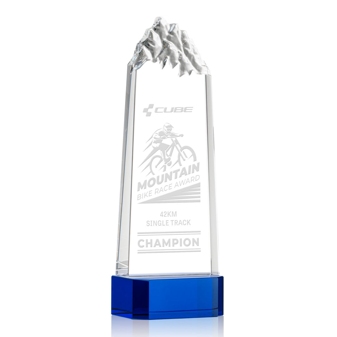 Himalayas Tower Award on Base - Blue 8