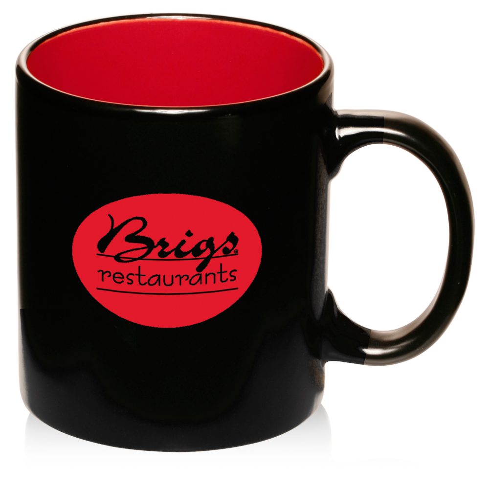 11 oz. Matte Two-Tone Coffee Mug 8