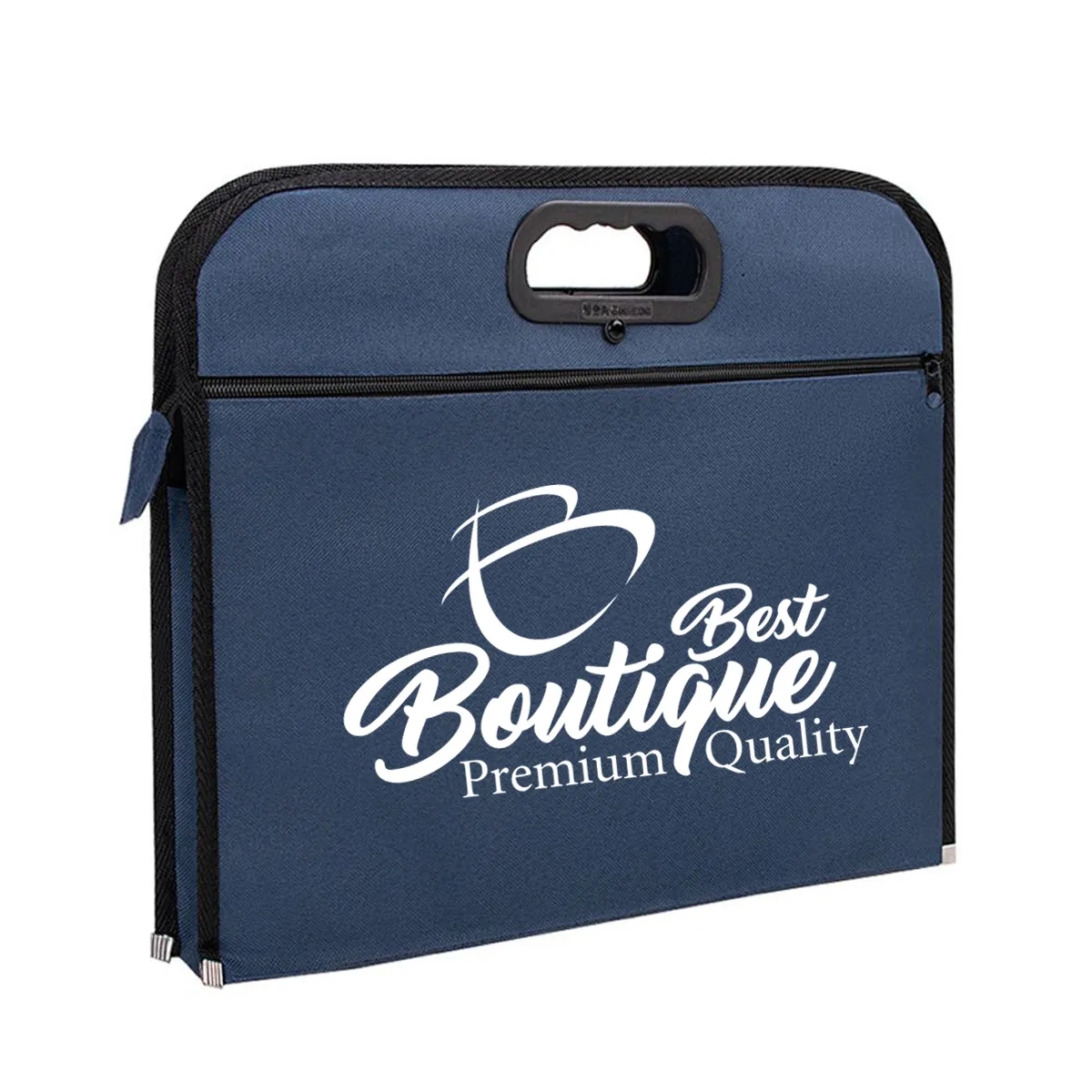 Portable Waterproof Home Office Business Zipper With Handle 2