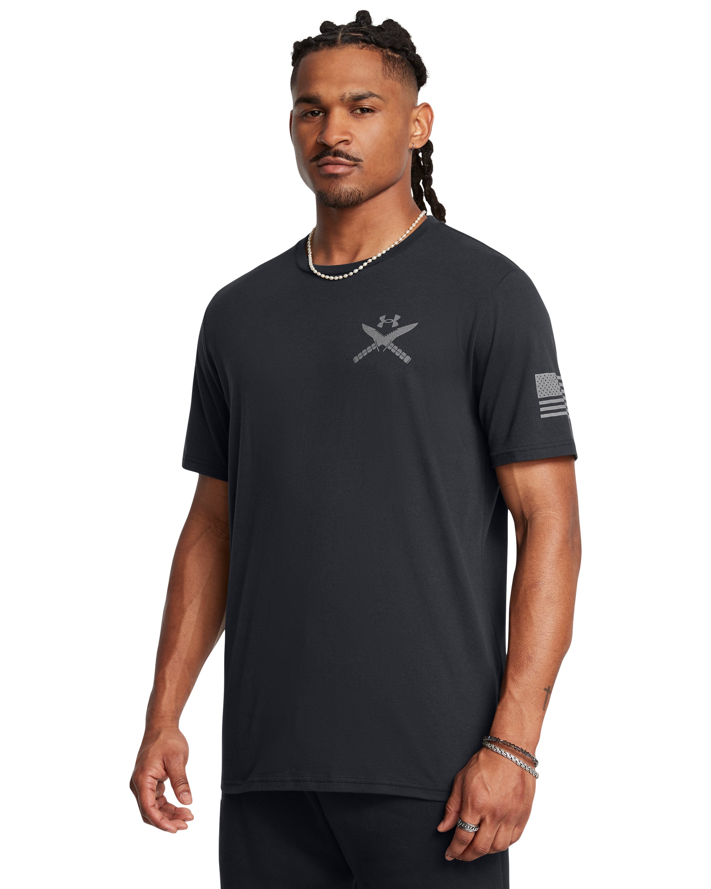 UA Freedom Spine Men's T-Shirt 3