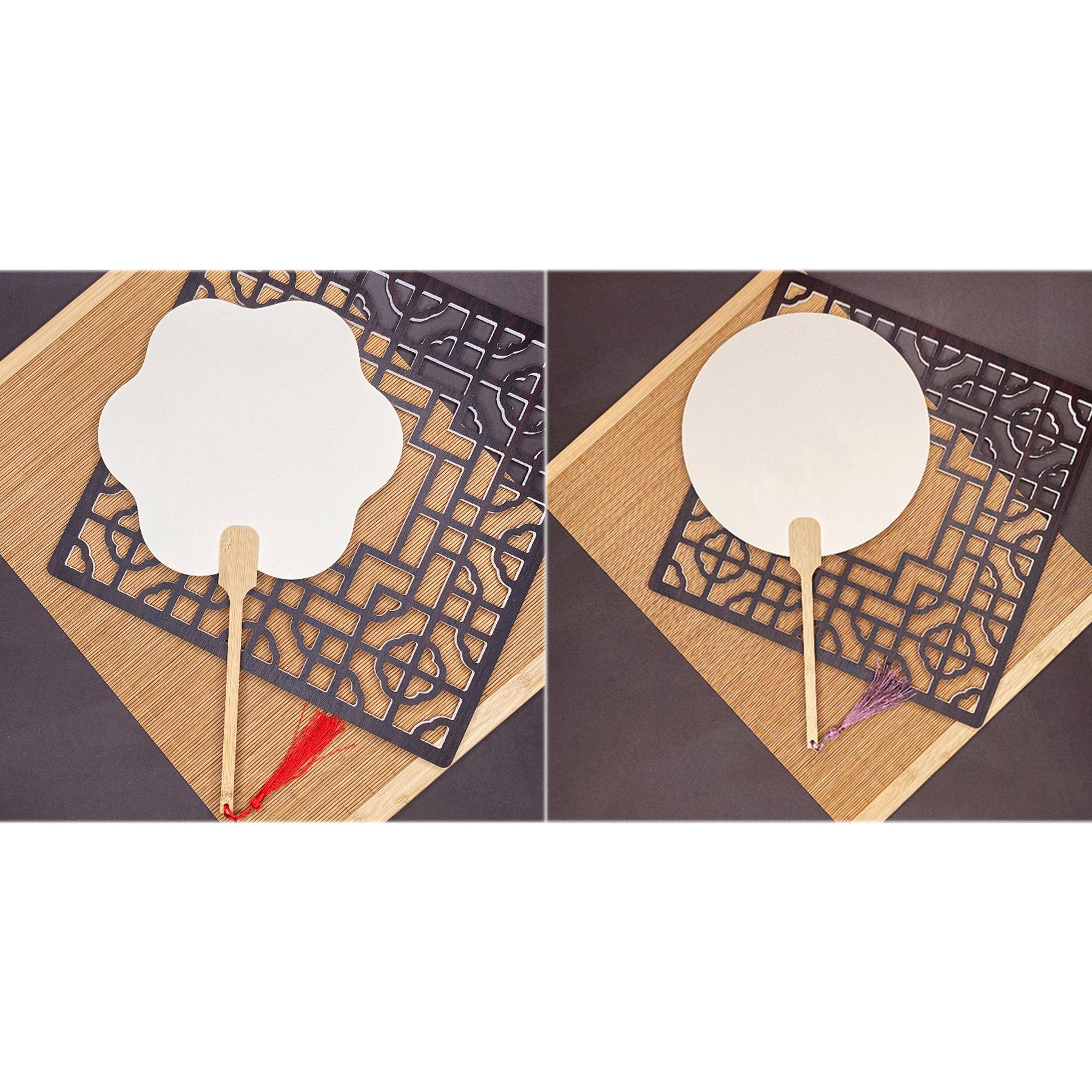 Tassel Paper Fan 2