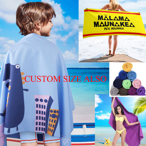 30x60 Inch Micofiber Promotional Beach Towel 5