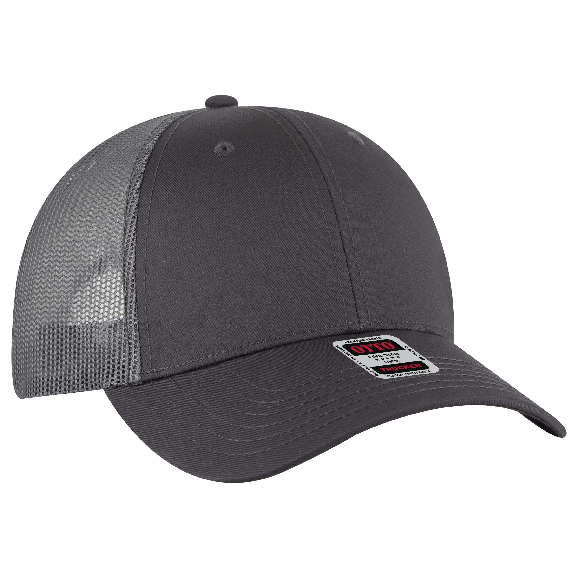 OTTO CAP® 6 Panel Low Profile Mesh Back Trucker Hat 193