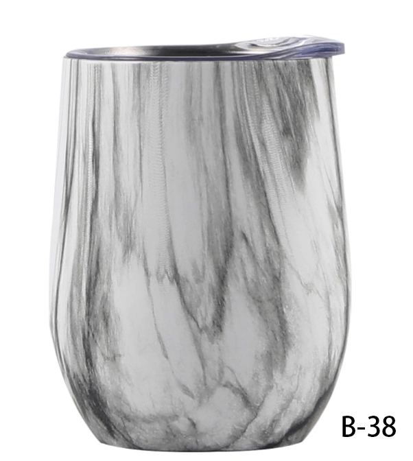 12 OZ U shape Stemless Thermos cup 37