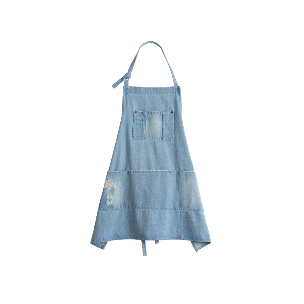 Washed Denim Apron 2