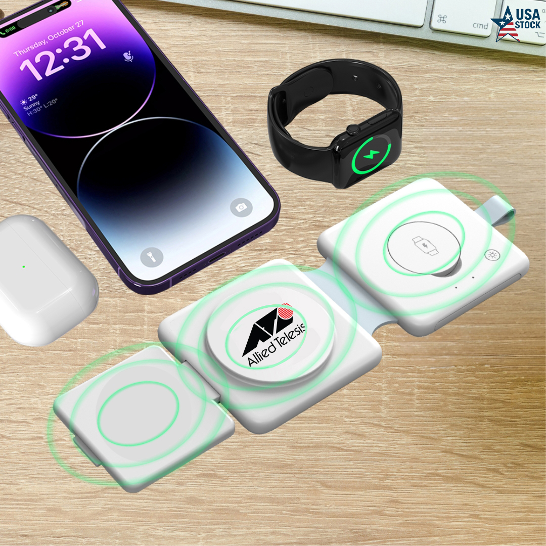 3-in-1 MagSafe Foldable Wireless Charger 4