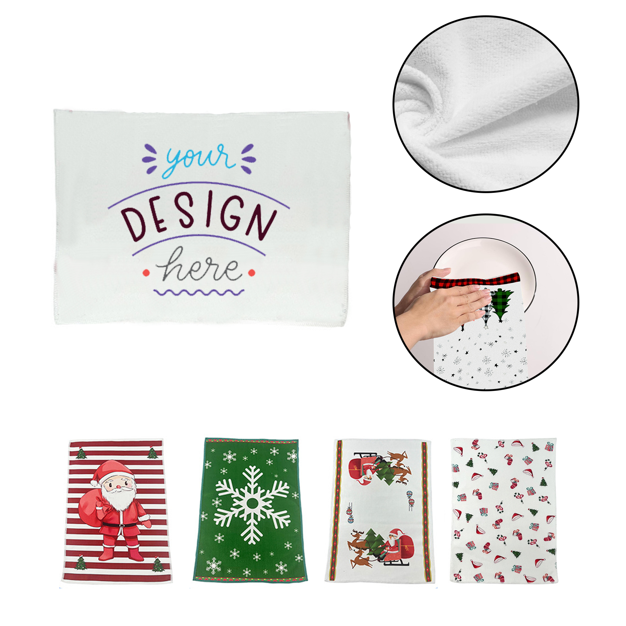 Custom Printed Kitchen Towels 2