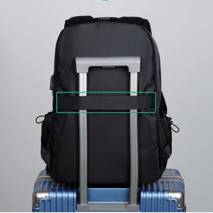 Large Travel Laptop Backpack w/USB Charging Port 4