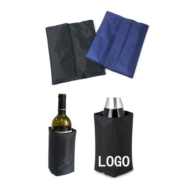 PVC Cooler Bag/ Gel Wine Bottle Cooler Pack/ Wine Chiller 2