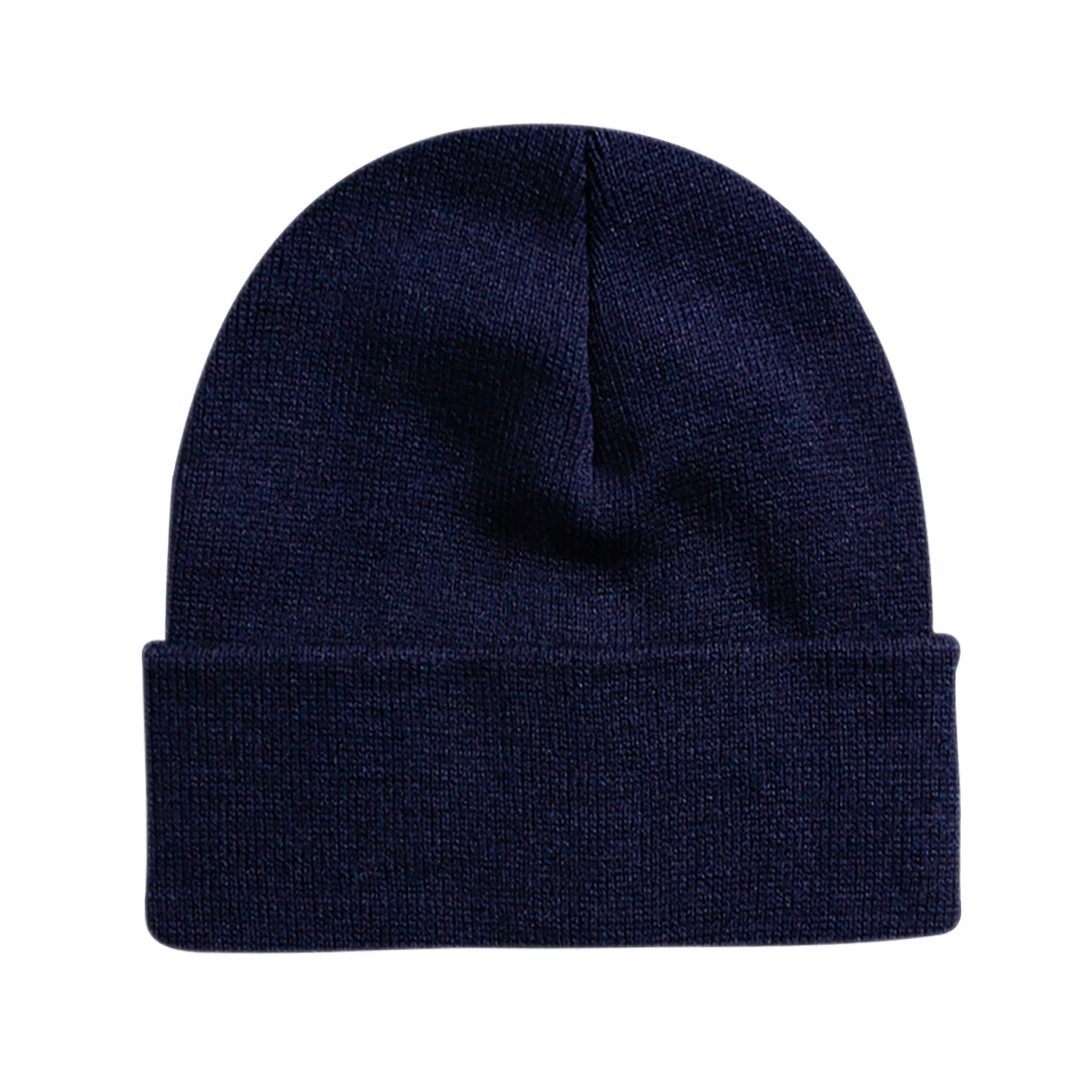 Soft Knit Cuffed Beanie Hat 2