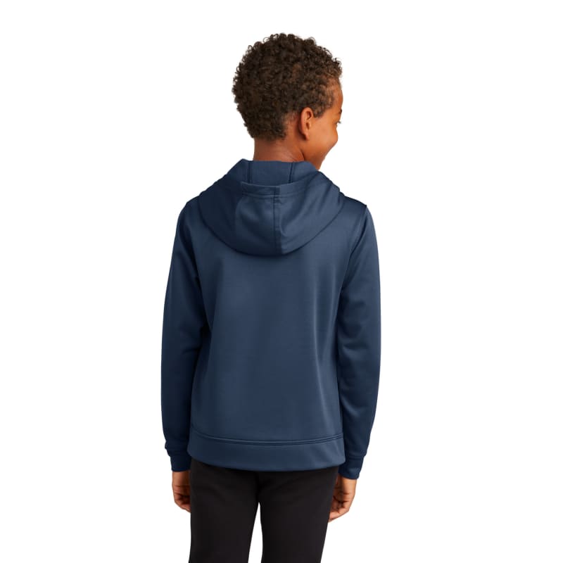 Port & Company Youth Performance Fleece Pullover Hooded Sweatshirt. 3