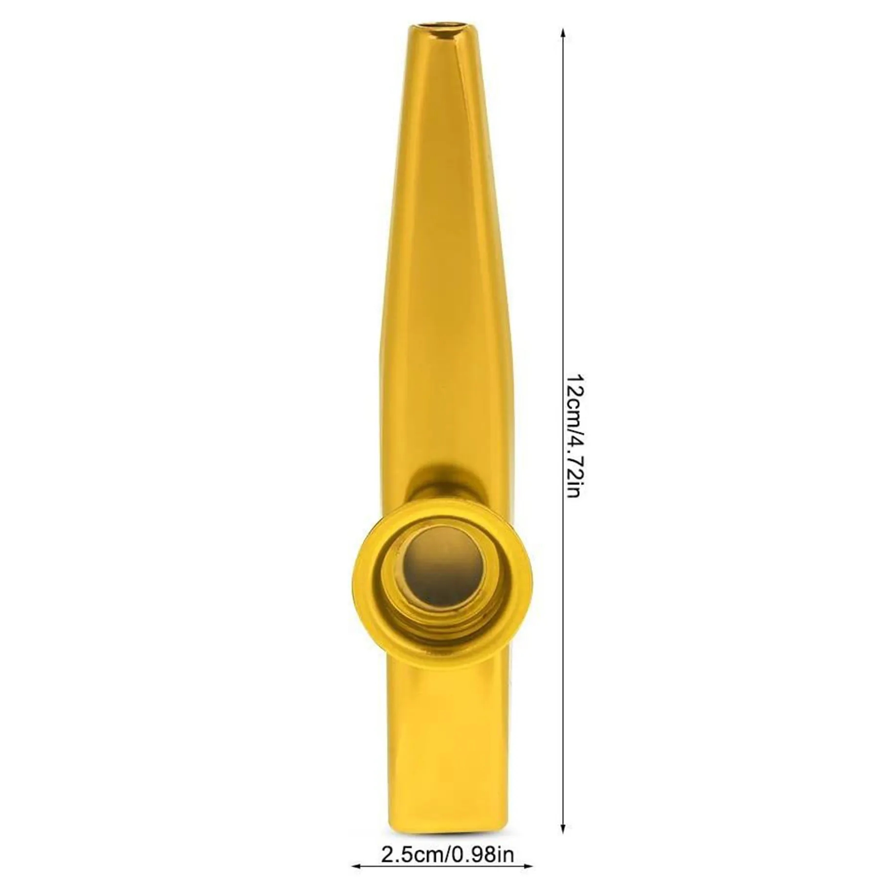 Multi-colored Metal Kazoo Percussion Accompaniment 2