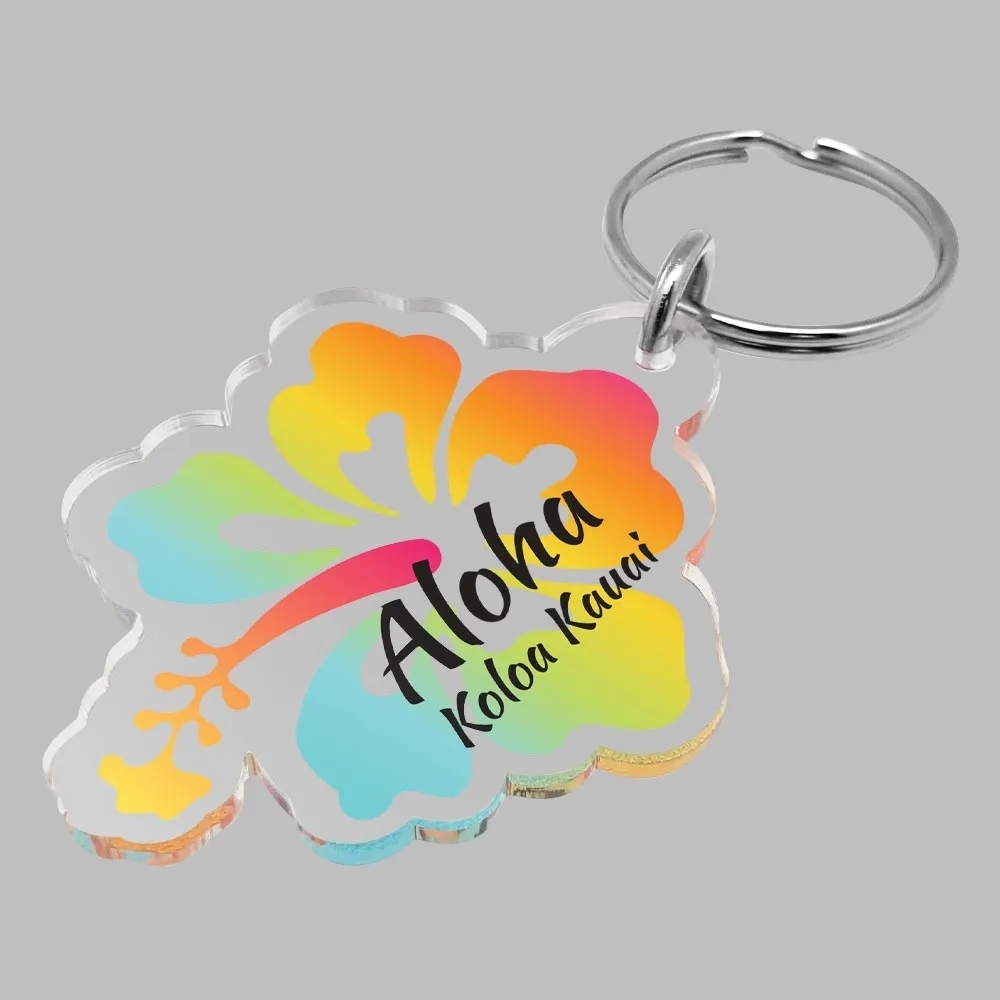1/8" Custom Ultra Vivid Color Keychain 4