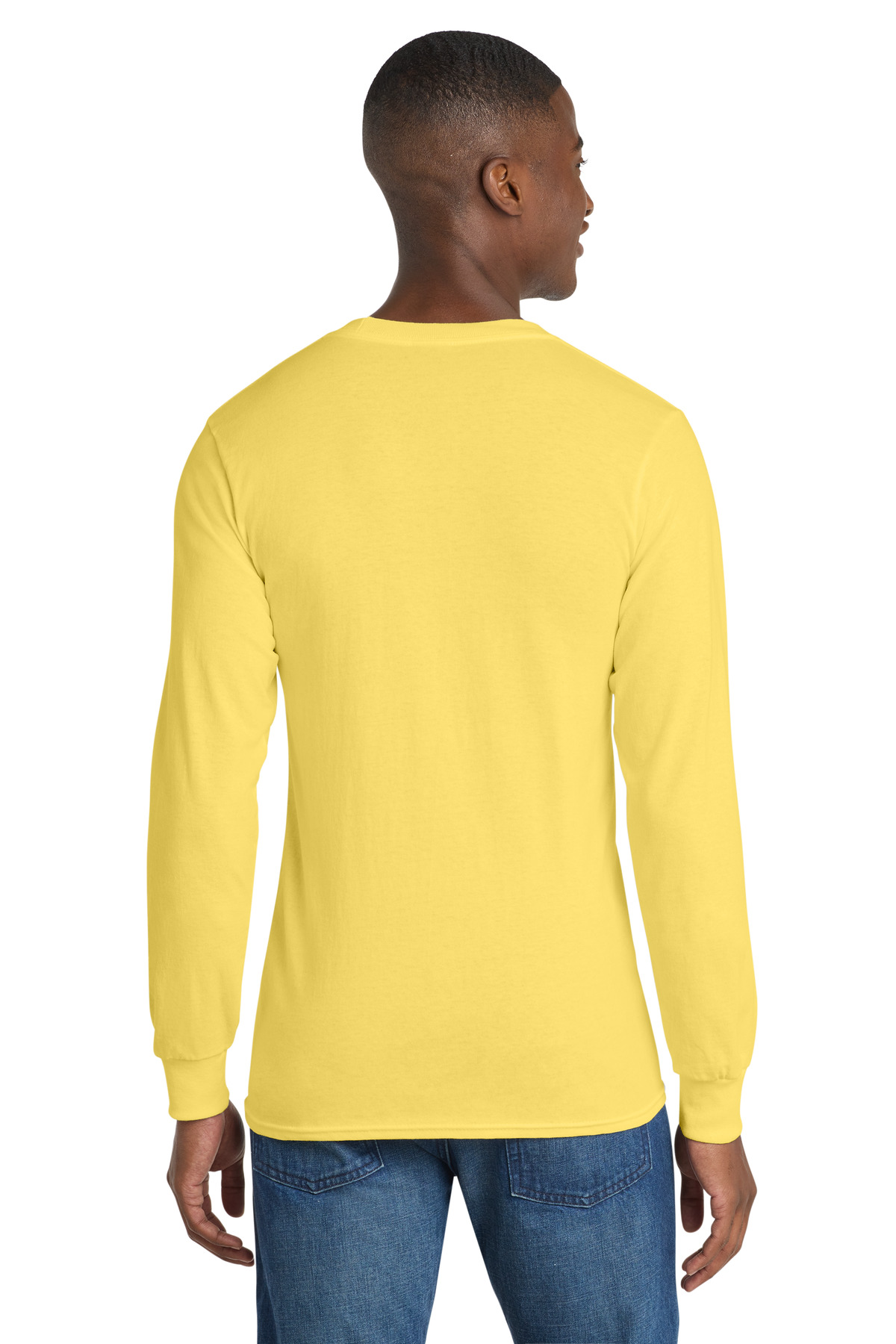Port & Co Long Sleeve Core Cotton Tee. PC54LS 40