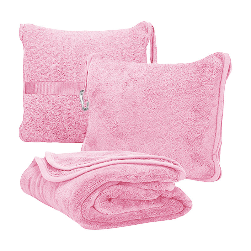 Premium Soft Long Travel Blanket Pillow 2
