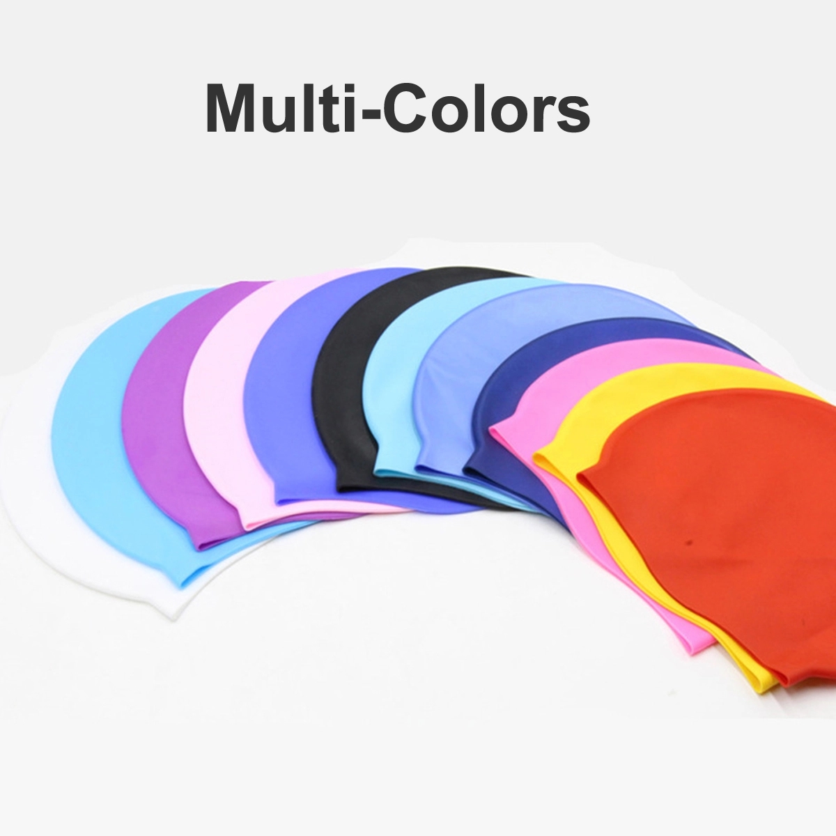 Unisex Silicone Swim Cap 16