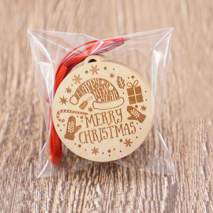 Wooden Christmas Tree Ornament 4