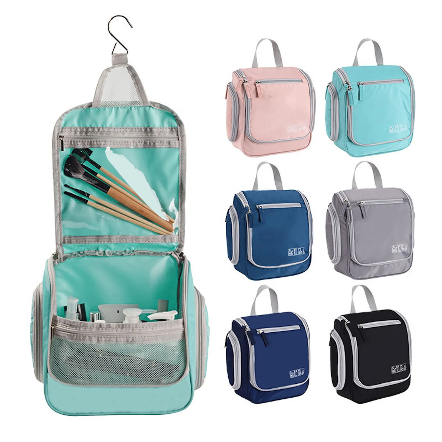Toiletry Travel Organizer Bag with Hook 4