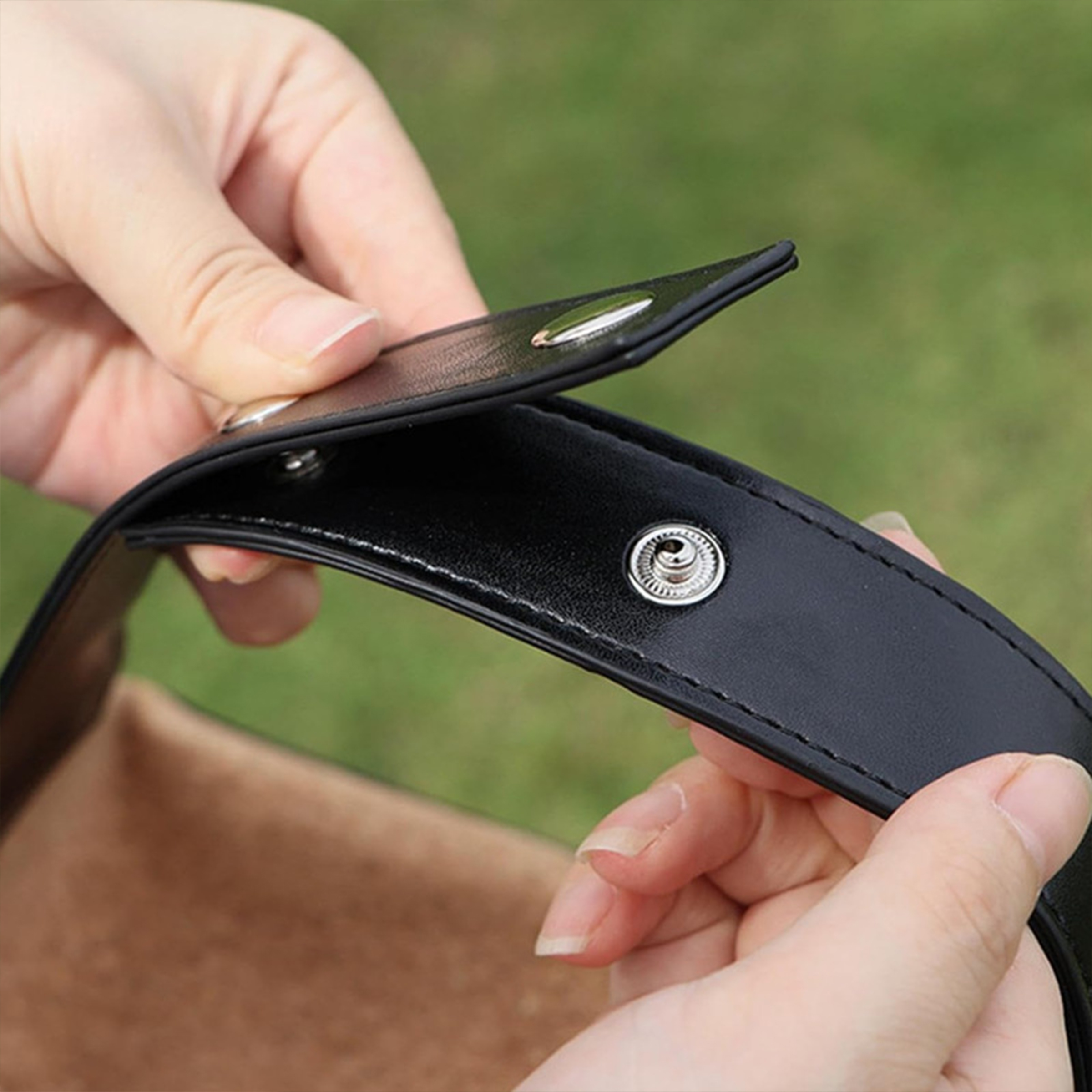 Leather Outdoor Picnic Handbag 4