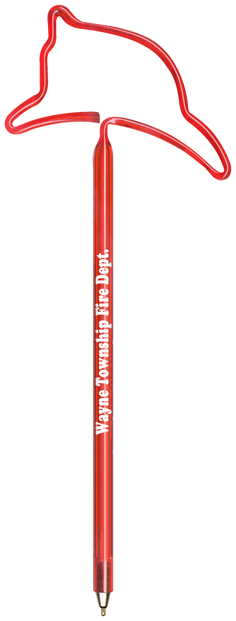 Fireman Hat Inkbend Standard, Bent Pen