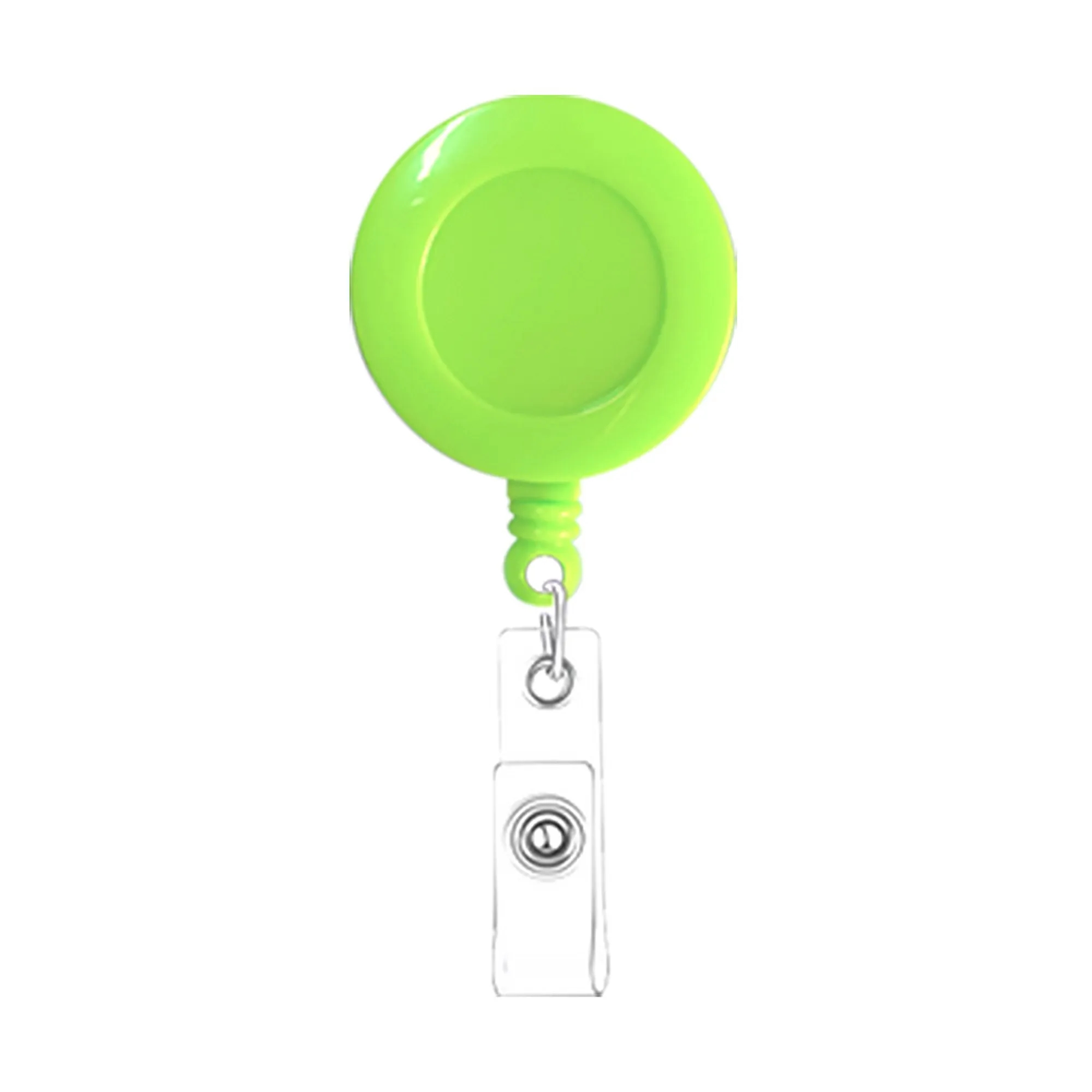 ABS Plastic Retractable Badge Holder with Clip 9