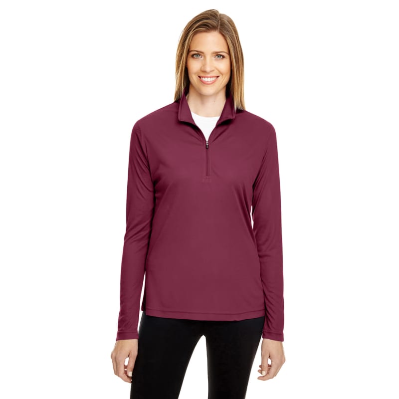 Team 365 Ladies' Zone Performance Quarter-Zip 3
