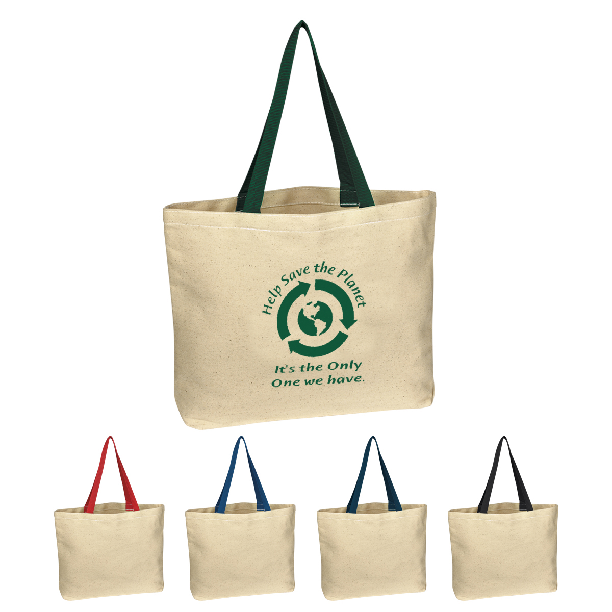 Natural Cotton Canvas Tote Bag 17