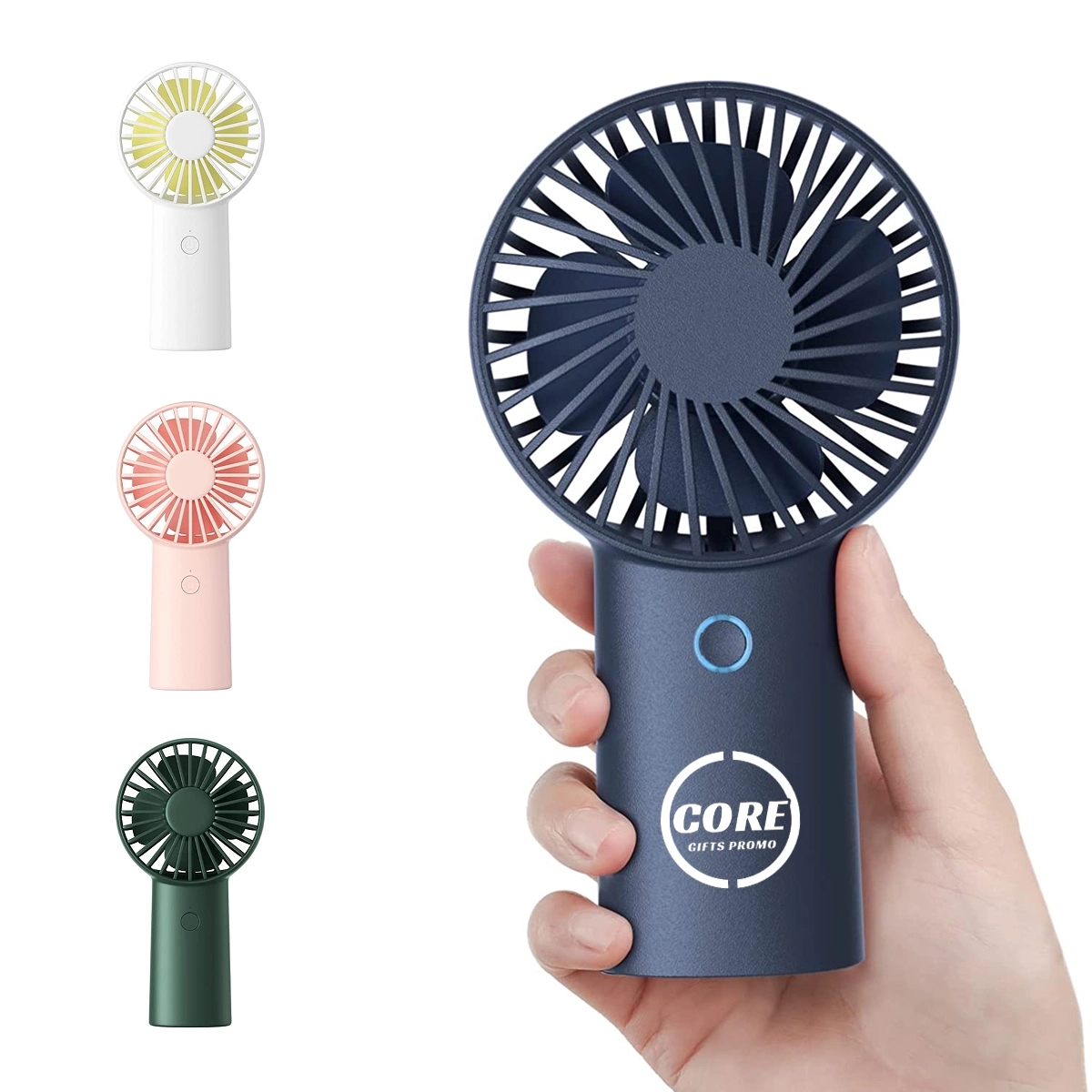 Handheld Portable Fan With 4000Mah Usb Rechargeable 1