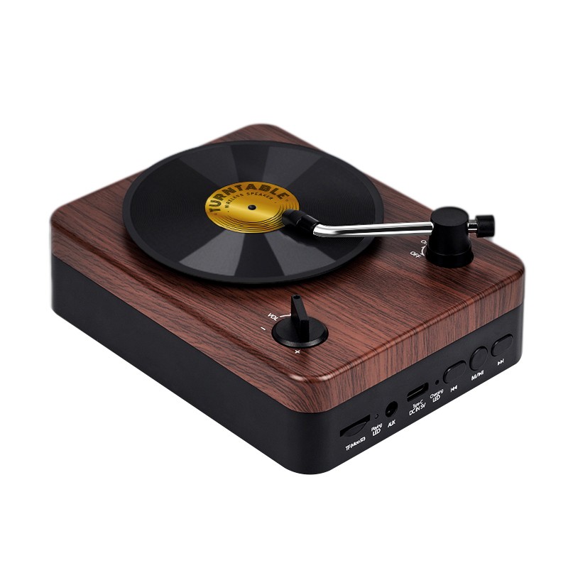 Turntable Wireless Speaker with Custom Record Envelope 12