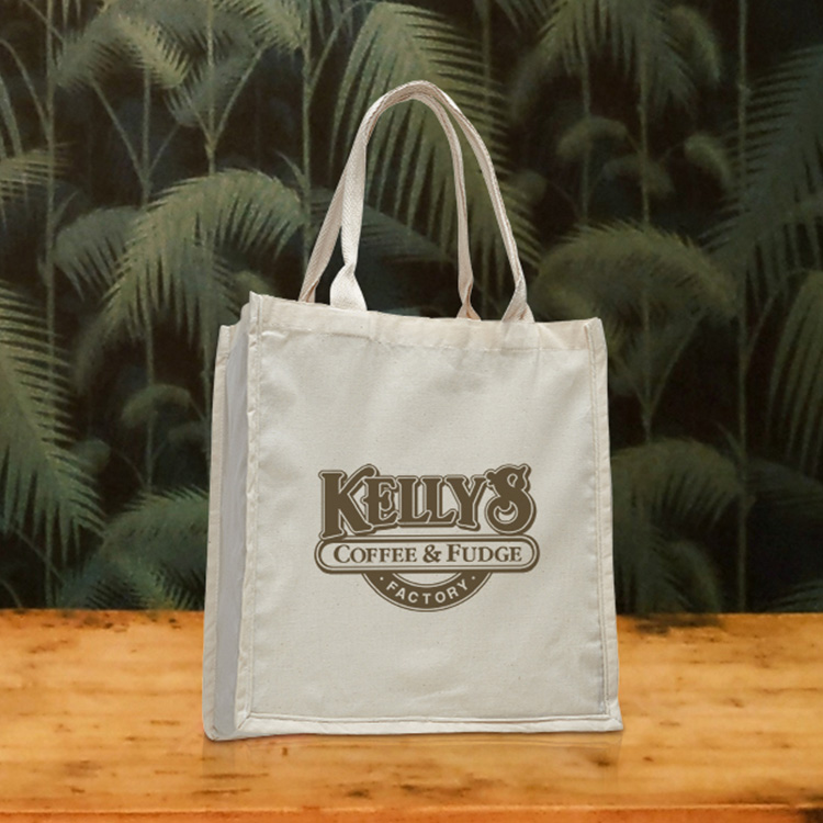 Colorful Cotton Fancy Handle Tote, custom tote bag with logo imprint 11