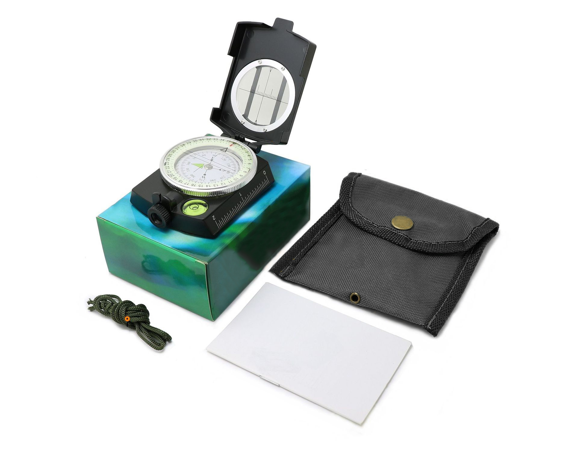 Military Lensatic Sighting Survival Tactical Compass 2