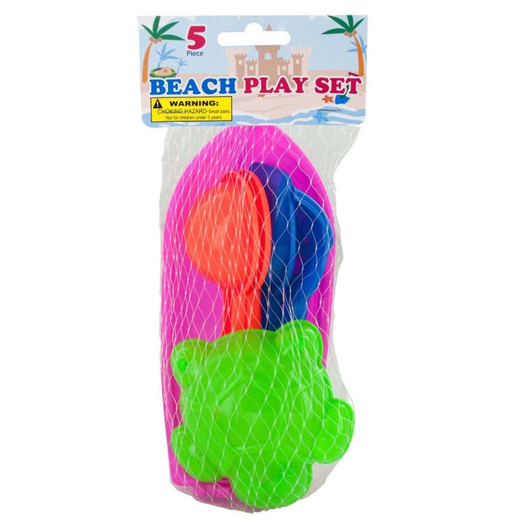Beach Playsets - 6 Piece Ages 3+ Assorted 2
