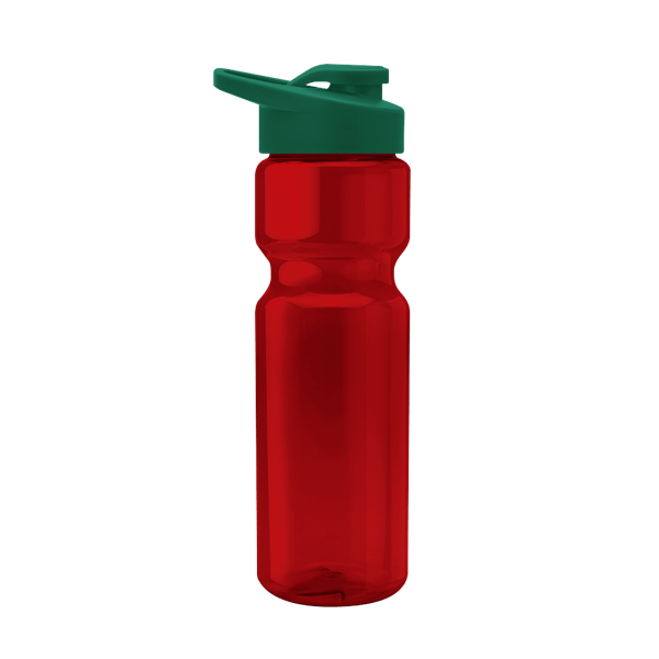 Blazer 28oz Transparent Bike Bottle w/Drink-thru Lid 1438