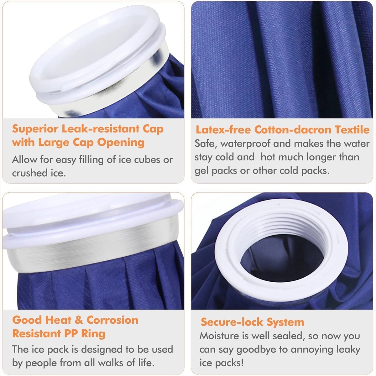 9" Ice Bags Hot Water Bag 1