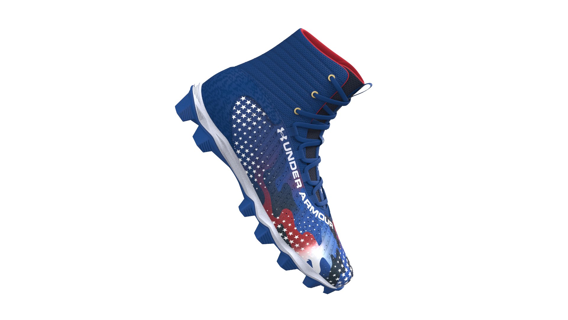 UA Highlight 2 RM USA Jr. Boys' Football Cleats 2