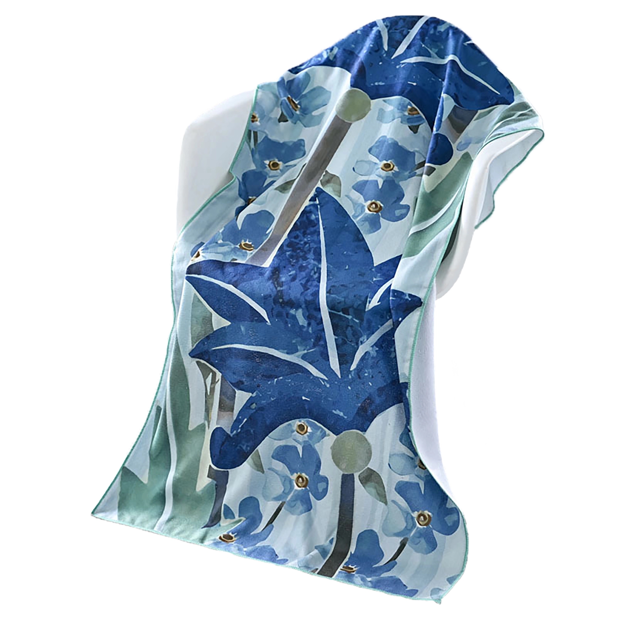 MOQ 50pcs 28" x 60" Super Absorbent Microfiber Beach Towel 9