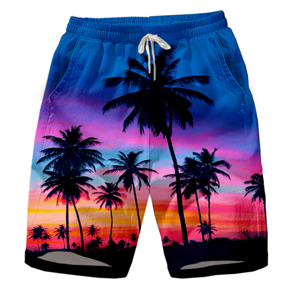 Mens swimwear Shorts breathable Hawaii Shorts