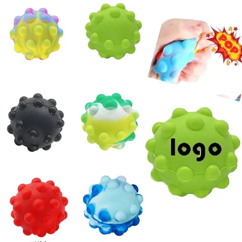 Silicone Decompression Bubble Ball 4