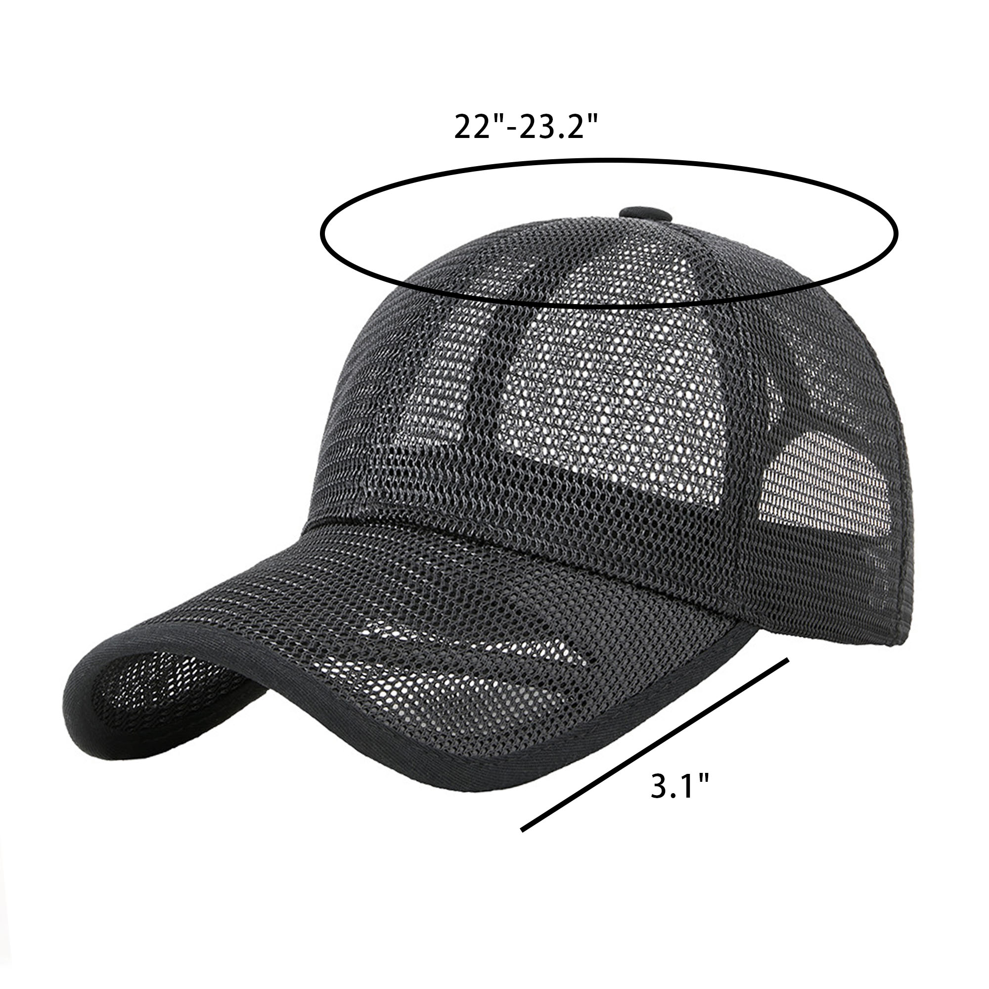 Adjustable Mesh Sports Cap 3