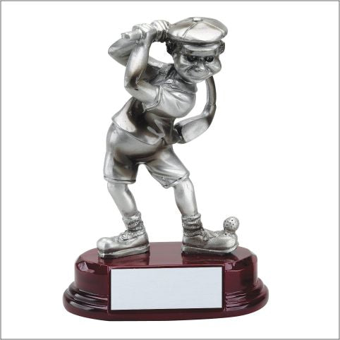 5.5" Comic Golfer Resin 2