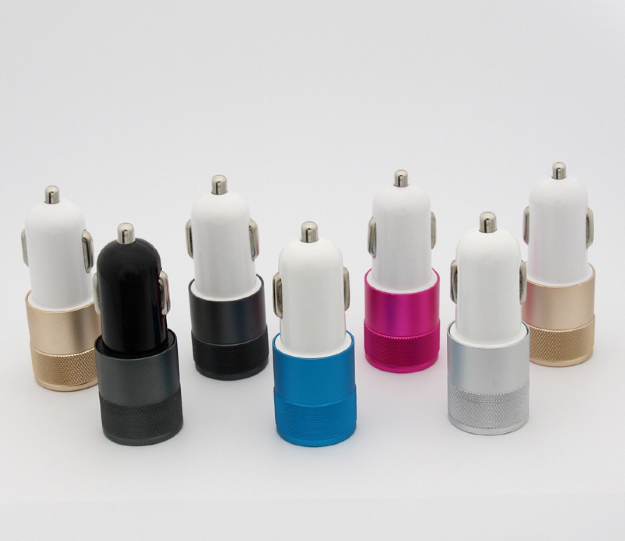 Dual Port Car USB Charger 2