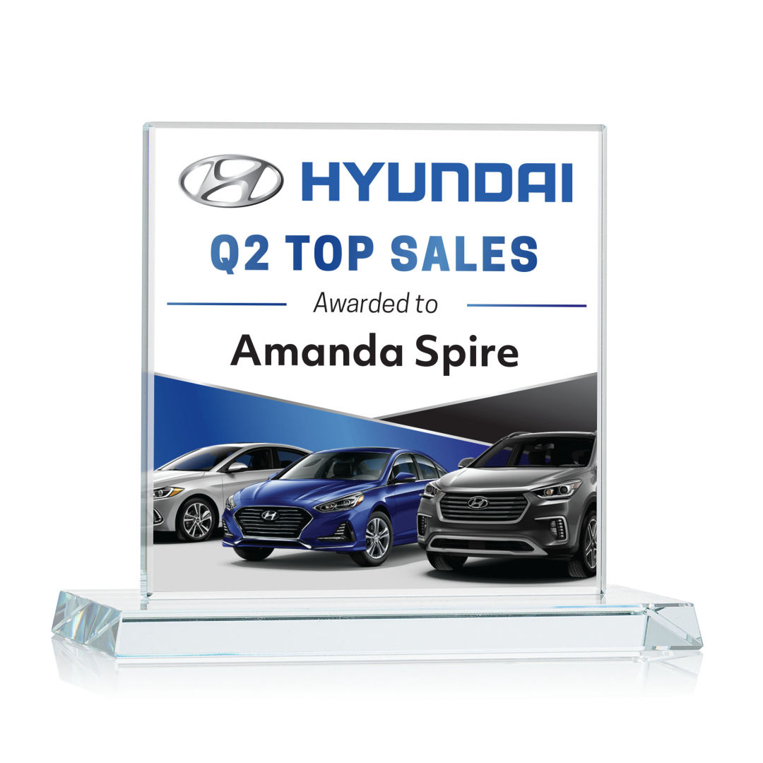 Cardiff VividPrint™ Award - Clear 13
