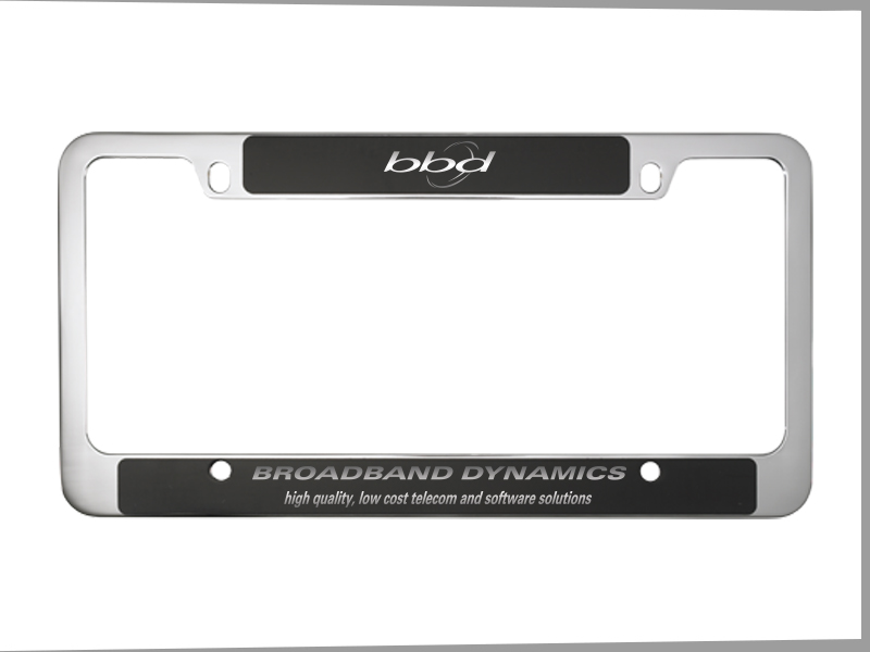 Chrome Plated License Frame