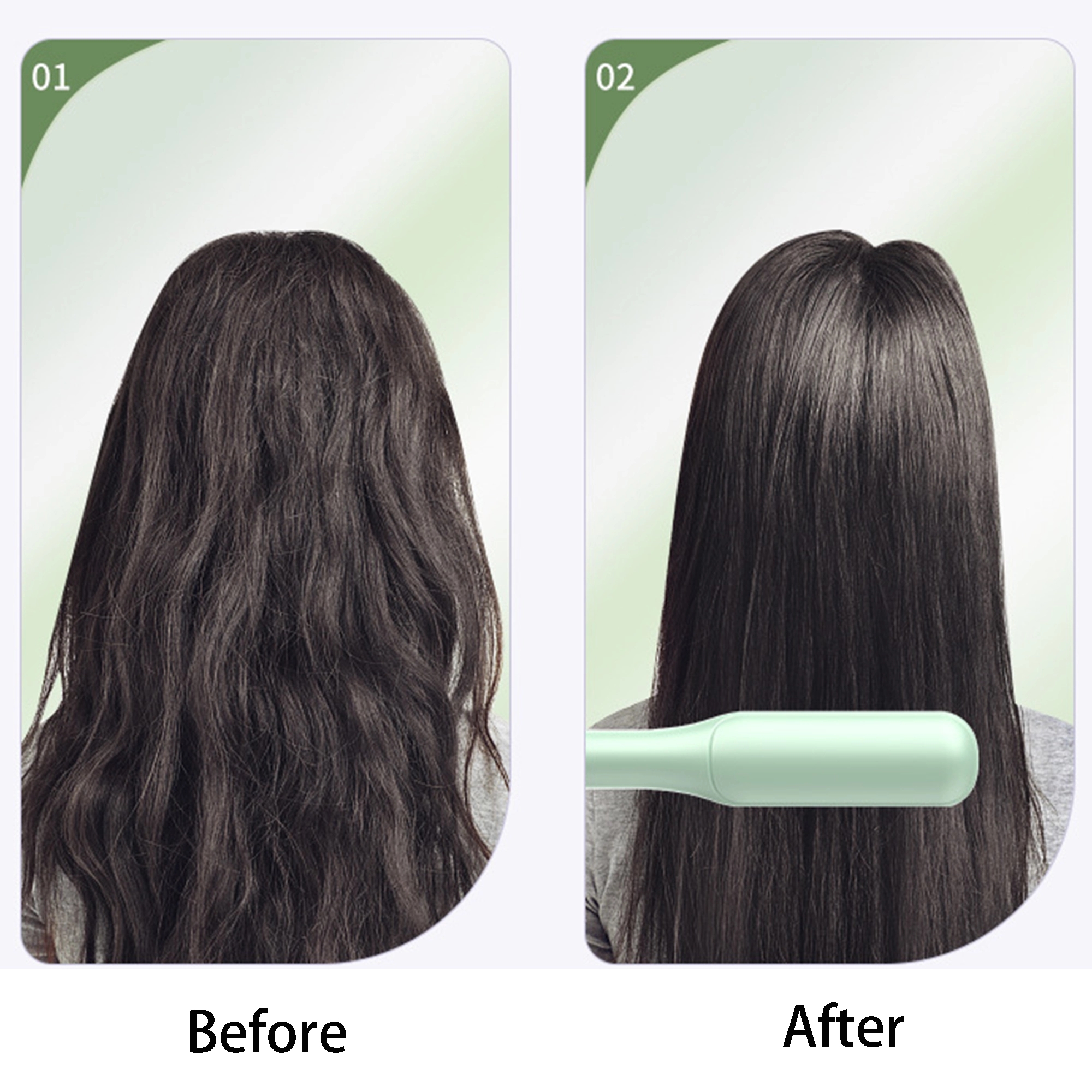 Hair Straightener Brush/Hair Tools for Styling 2